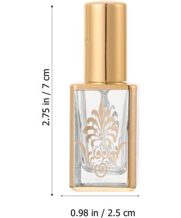 Buy FRCOLOR Terrarium Glass Perfume Bottles - 4 Pack 12ml Refillable Spray Bottles for Travel | Fine Mist Perfume Sprayers - Buy Online on GoSupps.com