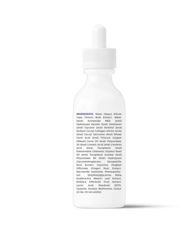 HairSmart Hair Growth Serum with Ayurvedic Herbs & Keratin | Accelerate Growth, Rejuvenate & Strengthen Roots | For Men and Women | 3.3 oz - Buy Online on GoSupps.com