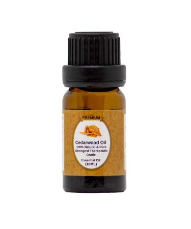 Cedarwood Essential Oil | 100% Pure Natural & Organic | Texas Cedar Oil | Undiluted | Perfect for Relaxation | Aromatherapy | Diffusers Dry Hair | Dry Skin | Therapeutic Grade (10ml) 1 Fl Oz (Pack of 1)