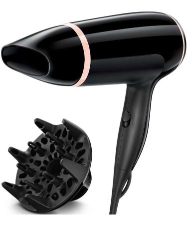 ADITAM Dryer for Travel Dual Voltage Hair Dryer 1200 to 1600W Professional Compact Small Negative Ionic Lightweight Worldwide Cool Shot Button Gifts for Women Double The Comfort - Buy Online on GoSupps.com