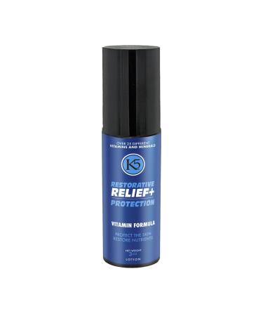 K5 Restorative Relief+ Protection Age-Defying Moisturizing Cream Made in USA Vitamins Collagen and Niacinamide 3oz 3 Fl Oz (Pack of 1)