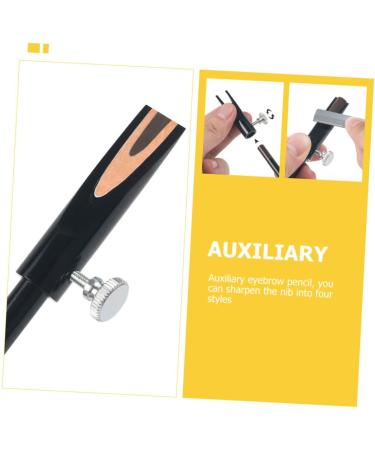 Eyebrow Sharpening Tool Hand Held Pencil Sharpener Hand Tools Beauty Pencil Sharpener Lip Liner Sharpener Double Metal Pencil Eyeliner Sharpener Aluminum Alloy Small Tools - Buy Online on GoSupps.com