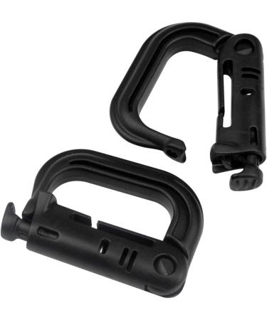 Topbuti 18 pcs Multipurpose Grimlock D-Ring Locking Molle Clips - Tactical Backpack Hanging Hook Set - Buy Online on GoSupps.com