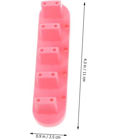 Beavorty 2 Boxes Nail Tips Training Tool Nails Tip Stand Fake Nail Art Practice Stand Fake Nail Practice Stand nail polish stand holder nail display stand Tip Display Stand base manicure - Buy Online on GoSupps.com