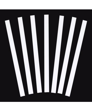 Honbay 100PCS Disposable Perfume Test Strips Rectangle Essential Oils Paper Test Strips Smelling Test Paper White Testing Strips Aromatherapy Fragrance Tester Strips