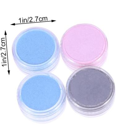 SEWACC 16pcs Eyeshadow Glitter Pigment Nail Polish Powder Nail Art Powder Eye Shadow Flash Nail Powder As Shown 16pcs - Buy Online on GoSupps.com