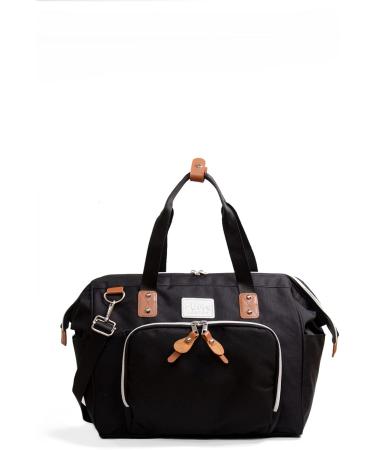 Fume London Baby Bag - Stylish Multifunctional Diaper Bag for Modern Parents | Black Baby Travel Bag with Multiple Compartments - Buy Online on GoSupps.com