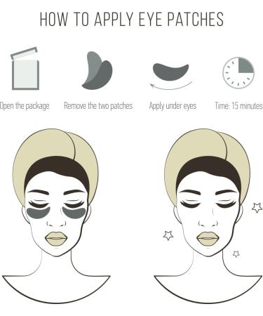 24K Gold Under Eye Mask Patches for Dark Circles, Puffiness, and Wrinkles - Beauty Studio & Co - Buy Online on GoSupps.com
