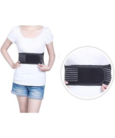 Magnetic Back Support Belt with 20 Tourmaline Magnets - Pain Relief & Self-Warming Lumbar Support for Lower Back - SC M Black - Buy Online on GoSupps.com