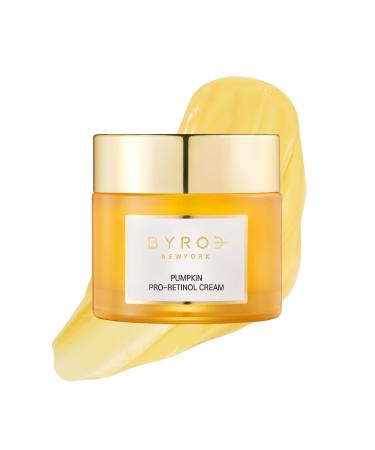 BYROE Pumpkin Pro-Retinol Anti Aging Face Cream | Correcting & Hydrating Formula with Eco Ceramides and Bakuchiol | Clinically Proven to Reduce Fine Lines and Wrinkles | Vegan 50ml