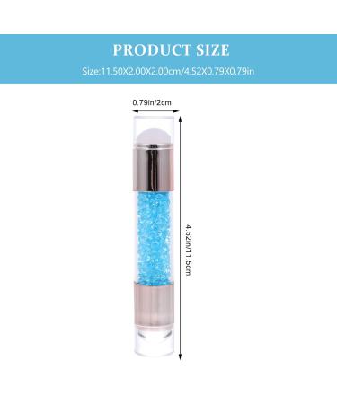 Minkissy Nail Stamp Kit - Silicone Gel Manicure Tool for Perfect Nail Art - DIY Nail Stamping Plates with Diamond Pebble Gel - Buy Online on GoSupps.com