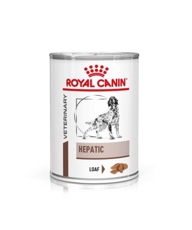 ROYAL CANIN Wet Dog Food Hepatic 12 X 420g Cans M Long 5.04 kg (Pack of 1)