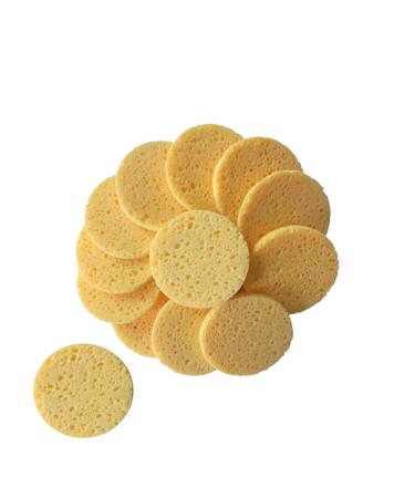 20-Pack Peeling Facial Sponges - Luffa Makeup Remover Pads & Powder Foundation Puff - 8x8cm Beauty Sponges for Effortless Cleaning - Buy Online on GoSupps.com