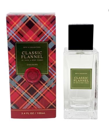 Bath & Body Works Classic Flannel Cologne Spray 3.4 fl. oz./100 mL