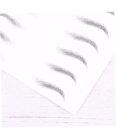 FOMIYES 6 Sheets Makeup Stickers Black Stickers 6d Eyebrow Stickers Transfer Stickers Modify The Lazy 3d - Buy Online on GoSupps.com