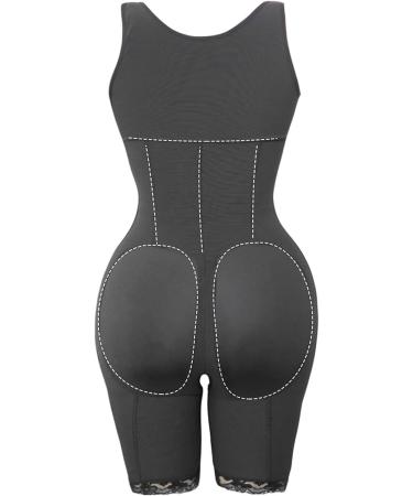 Buy Women's Shapewear Bodice Vest - Black Body Forming Shirt & Figure-Shaping Tank Top | Plus Size 5XL - Buy Online on GoSupps.com