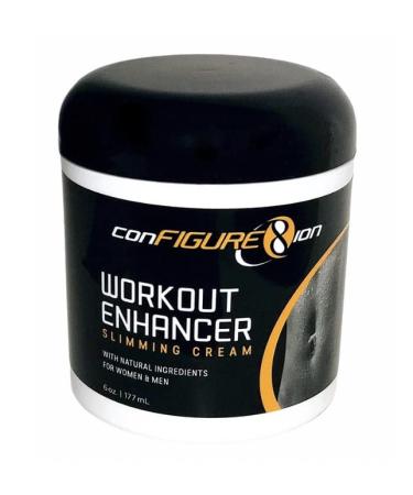 conFIGURE8ion Workout Enhancement Slim Cream - Thermo Hot Cream Sweat Gel  Cellulite Cream  Muscle Recovery  Reduce Back Pain and Knee Pain. Fat Burn Cream for Belly Fat  Back Fat  Sauna Cream