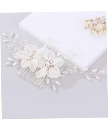 FRCOLOR Set of 3 Wedding Headpieces Wedding Hair Accessories Hair Accessories for Wedding Hair Combs for Brides Bridal Headbands Crystal Comb Accessories Headpiece White - Buy Online on GoSupps.com