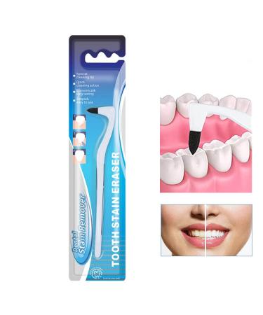 Dental Tartar Remover for Teeth Teeth Polishing Tooth Stain Clean Teeth Whitening(White)