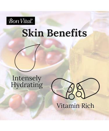 Bon Vital Deep Tissue Massage Lotion - Non-Greasy 8 Oz for Muscle Relaxation & Skin Repair | International Shipping - Buy Online on GoSupps.com