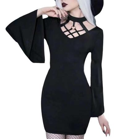 ToddlBy Halloween Costumes American Halloween Ladies Hanging Neck Hanging Embracing Fixed Flee's Dark Mother of The Bride Black X-Large - Buy Online on GoSupps.com