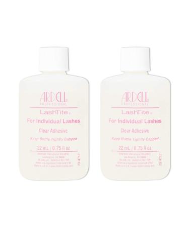 Ardell LashTite Lash Adhesive Clear for Individual Lashes 0.75 oz x 2 pack - Buy Online on GoSupps.com