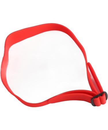 DIY Silicone Neckline Template Stencil for Easy Precise Hair Trimming Adjustable Fit Versatile Design Professional Hairline Shaping Time Saving Hair Grooming Red - Buy Online on GoSupps.com