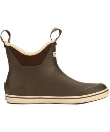 Xtratuf Men's 6 Ankle Deck Boot Size 12(M) - Chocolate/Tan - Buy Online on GoSupps.com