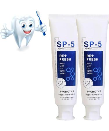 2pcs Sp-5 Toothpaste Sp 5 Teeth Whitening WE2C Toothpaste Whitening Brightening Stain Removal Toothpaste Repairing Toothpaste