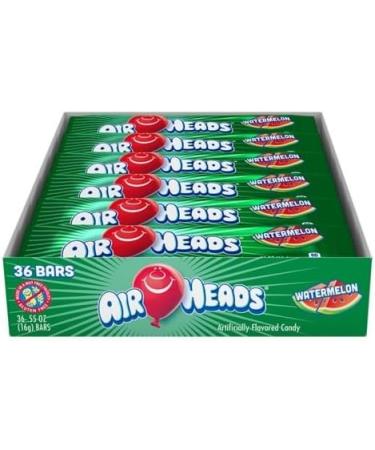  Airheads Airheads Watermelon 16g x 36 - Buy Online on GoSupps.com