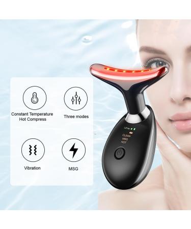 Facial and Neck Massager Face Massager Tool with 3 Modes(Black) - Buy Online on GoSupps.com
