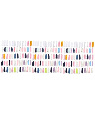 FRCOLOR 180 Pcs Pure Cotton Finger Cots Thumb Protector Finger Protection Cots Finger Sleeve Protectors Wear Resistant Finger Cots Thumb Finger Protectors Reusable Finger Covers