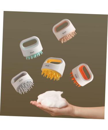 Mikinona Scalp Massage Brush for Shampoo Soft Shower Brush for Deep Cleaning Head Massage Suitable for Thick Curly Baby Hair Easy Use Portable - Buy Online on GoSupps.com