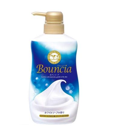 Bouncia Body Soap White Soap Scent Pump 500ml Milk Soap
