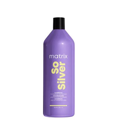 Matrix Total Results So Silver Conditioner For Unisex 33.8 oz Conditoner