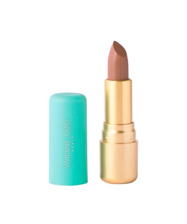 Vivienne Sab VIVIENNE SAVOI | Nude Createur Nude Natural 01 | Moisturizing Vitamin E Lipstick Soft & Creamy Texture | Long Lasting | Cruelty Free (Natural)