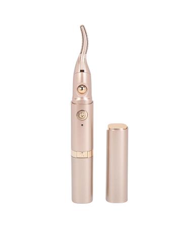 Electric Brow Trimmer Fast Charging 2 in 1 Heated Eyelash Curler Anti Scald for Travel Use