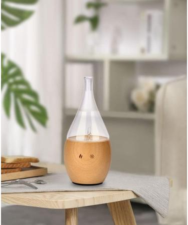 Zenar me Bolea: Programmable Cold Diffuser for Essential Oils | Aromatherapy LED Lighting Regulated Intensity (up to 100m ) - Elegant Wood & Glass Design - Buy Online on GoSupps.com