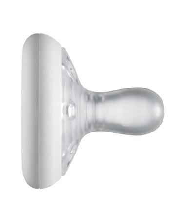 Tommy Tippee 0-6m Shaped Pacifier Set - Skin-Like Texture Jaw-Friendly Design & Sterilizer Box - Buy Online on GoSupps.com