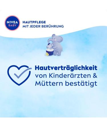 Nivea Baby Head to Foot Shampoo & Shower Gel - Gentle Vegan Formula with Almond Oil Hypoallergenic Paraben & Microplastic Free (200 ml) - International Shipping Available - Buy Online on GoSupps.com