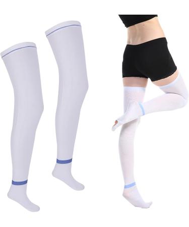Agatige XXL Thigh High Stockings - Non-Slip Pressure Socks for Fatigue Relief | Shop Internationally - Buy Online on GoSupps.com