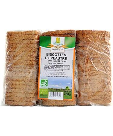 Moulin Des Moines - Organic Spelt Rusks - 400G - Sold per unit - Buy Online on GoSupps.com