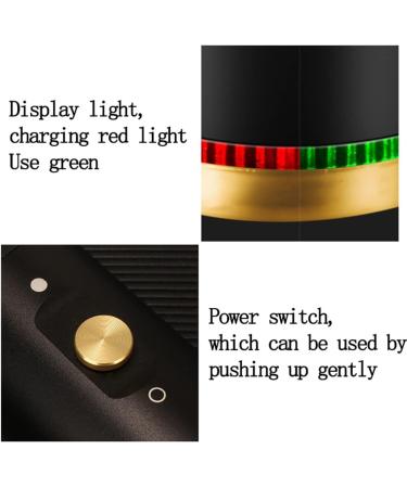 Pro Hair Clipper All Metal Hair Clipper Corded Or Cordless Use Hair Clipper Professional Rechargeable Electric Hair Clipper(M-1892 Silver) - Buy Online on GoSupps.com