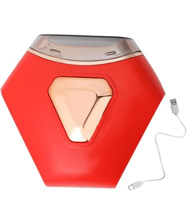 Eventerde Electric Nail Cutter - Rechargeable Fingernail File | Electric Automatic Nail Safety Trimmer with Nail Clip Storage 2-in-1 Nail Cutter and Polisher for Kids Adults Red - Buy Online on GoSupps.com