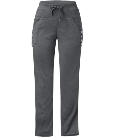 Sport Pants for Women Running Jogger Causal Exercise Cycling Sweatpants Comfy Cuffed Trouser Tracksuit Bottoms Lounge Wear XXL 5212-djufh-4-darkgray - Buy Online on GoSupps.com