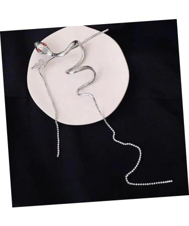 Mikinona Hair Pin Hair Fork Clip Updo Hair Accessories Snake Hair Sticks Snake Accessories For Women Hair Sticks For Bun Hair Stick China Metal Serpentine Miss - Buy Online on GoSupps.com