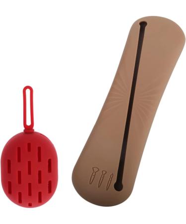 minkissy 5 Sets Beauty Egg Cosmetic Bag Makeup Accessories Must Haves 4 in 1 Makeup Brush Makeup Tool Organizer Travel Makeup Makeup Brush Storage Holder Usb Silica Gel Toolkit - Buy Online on GoSupps.com