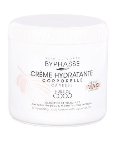 Moisturising Body Cream Byphasse Coconut oil (500 ml)
