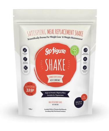 Go Figure SlimBiome Creamy Chocolate Meal Replacement Shake 700g NON-GMO and Gluten-Free High Energy Protein Shake for Weight Management Diet 1 Pack of 14 Servings - Buy Online on GoSupps.com