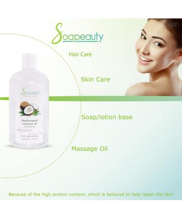 Organic Fractionated Coconut Oil 2lbs | 100% Natural for Face, Skin, Hair | Perfect for Essential Oils and Soap Making - Buy Online on GoSupps.com